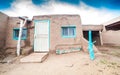 Taos Pueblo - traditional type of Native Indians architecture Royalty Free Stock Photo